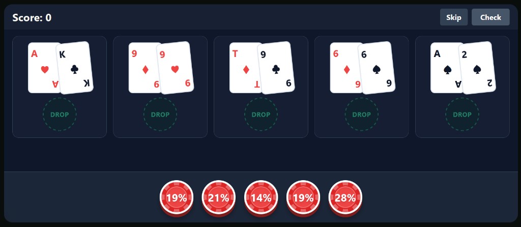 Visual preview for Relay: November game lab — Pre-flop Hop and Tim Snake